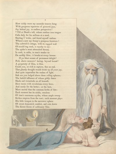 Pensamientos nocturnos de Young, Página 7 de William Blake